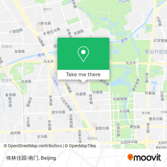 倚林佳园-南门 map