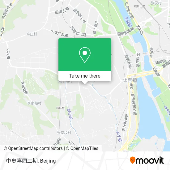 中奥嘉园二期 map