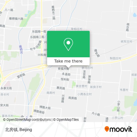 北房镇 map