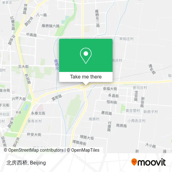 北房西桥 map