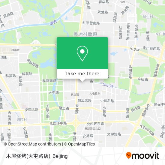 木屋烧烤(大屯路店) map