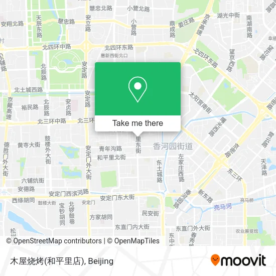 木屋烧烤(和平里店) map