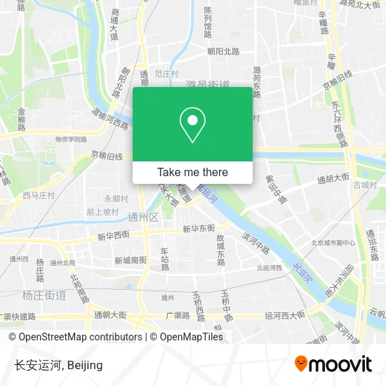 长安运河 map