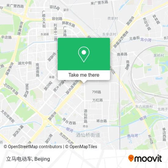 立马电动车 map