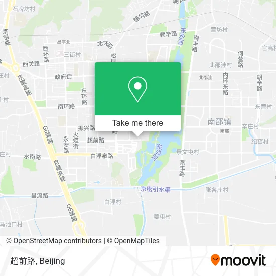 超前路 map