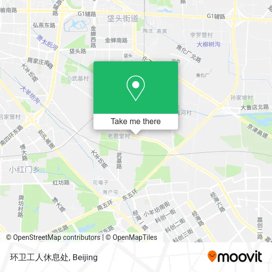 环卫工人休息处 map