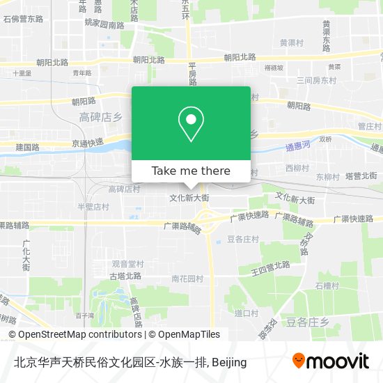 北京华声天桥民俗文化园区-水族一排 map