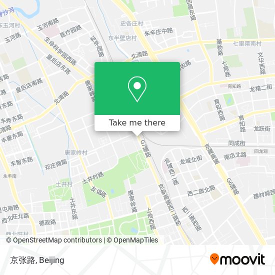 京张路 map