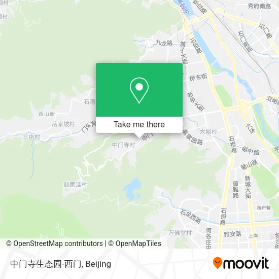 中门寺生态园-西门 map