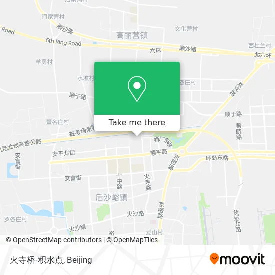 火寺桥-积水点 map