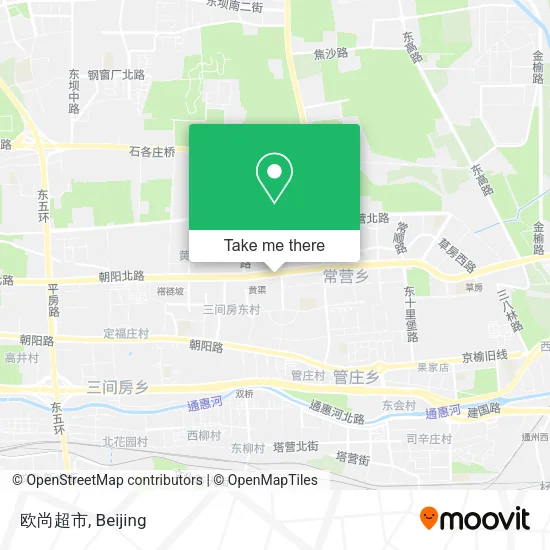 欧尚超市 map