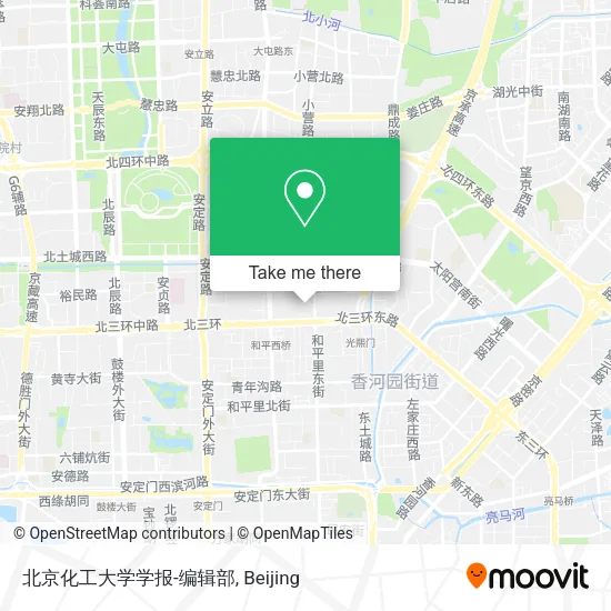 北京化工大学学报-编辑部 map