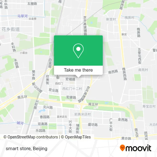 smart  store map