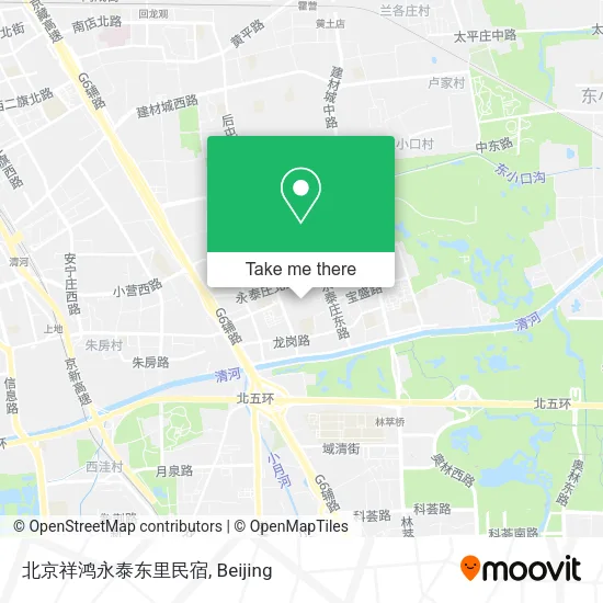 北京祥鸿永泰东里民宿 map