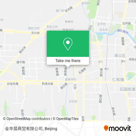 金华晨商贸有限公司 map