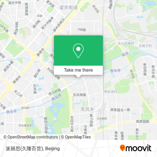 派丽思(久隆百货) map