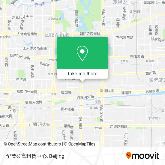 华茂公寓租赁中心 map