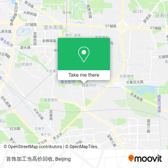首饰加工当高价回收 map