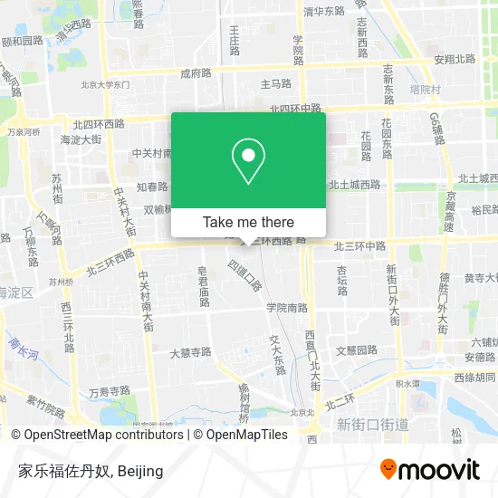 家乐福佐丹奴 map