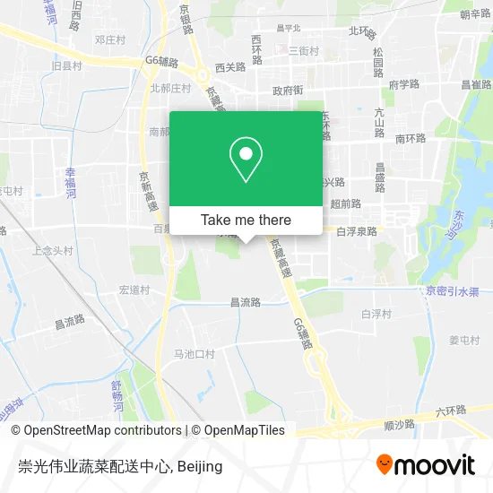 崇光伟业蔬菜配送中心 map