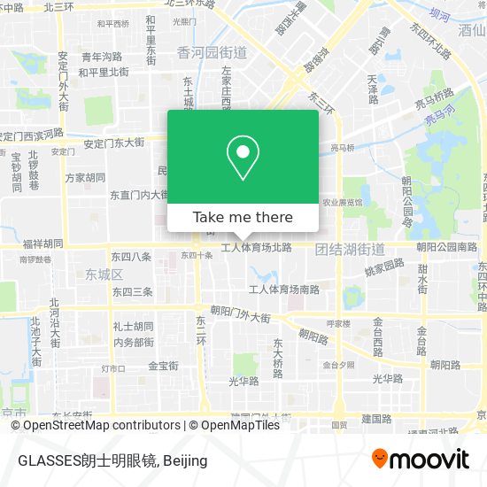 GLASSES朗士明眼镜 map