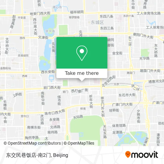 东交民巷饭店-南2门 map