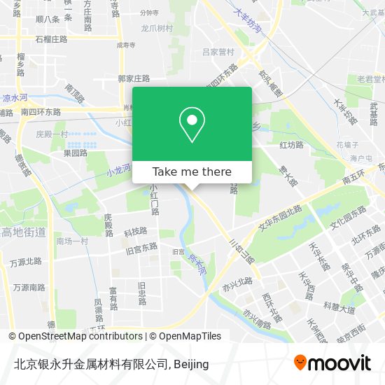 北京银永升金属材料有限公司 map
