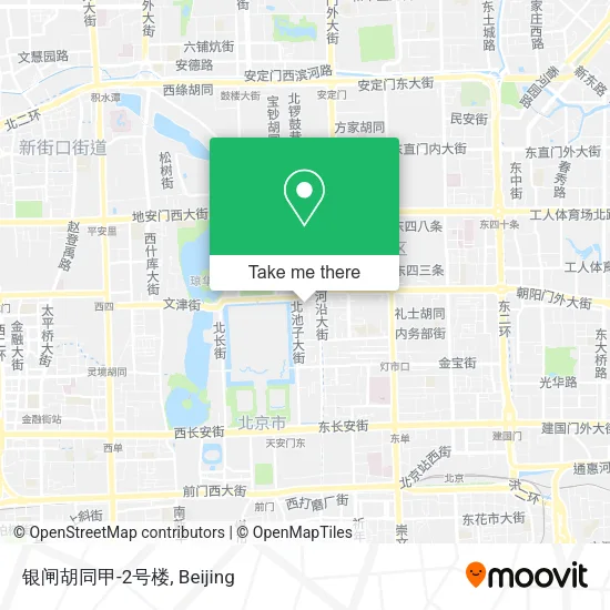 银闸胡同甲-2号楼 map
