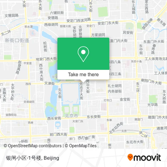 银闸小区-1号楼 map