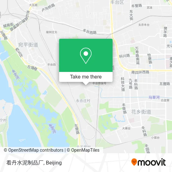 看丹水泥制品厂 map