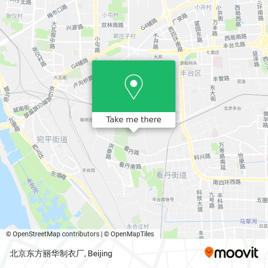 北京东方丽华制衣厂 map