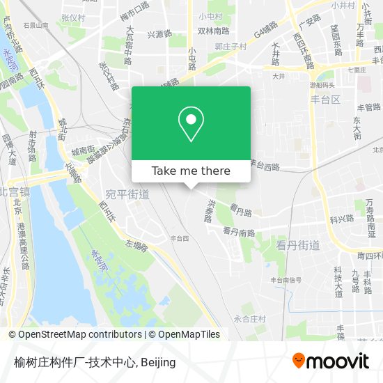 榆树庄构件厂-技术中心 map