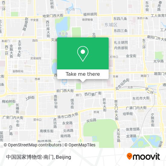 中国国家博物馆-南门 map
