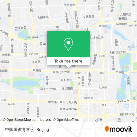 中国国教育学会 map