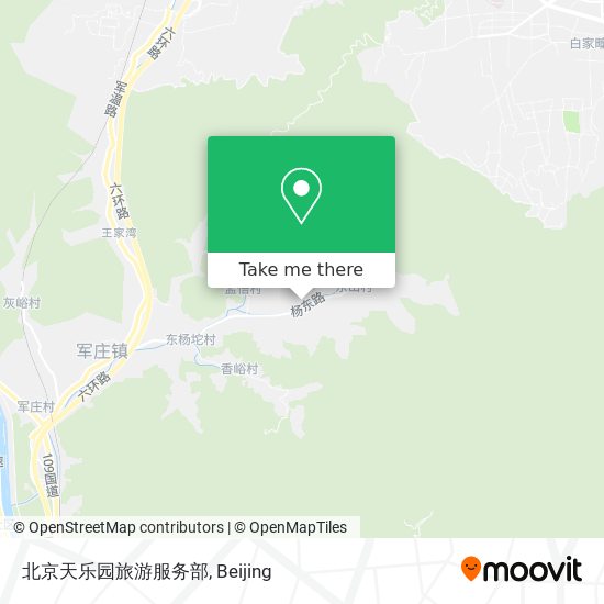 北京天乐园旅游服务部 map
