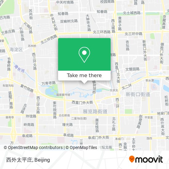 西外太平庄 map