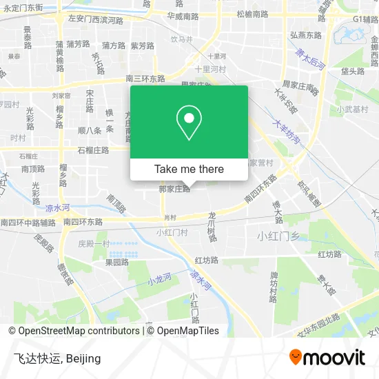 飞达快运 map