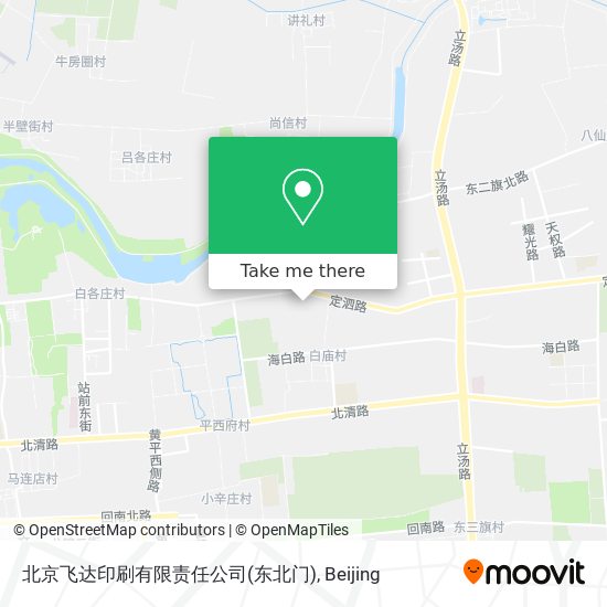 北京飞达印刷有限责任公司(东北门) map