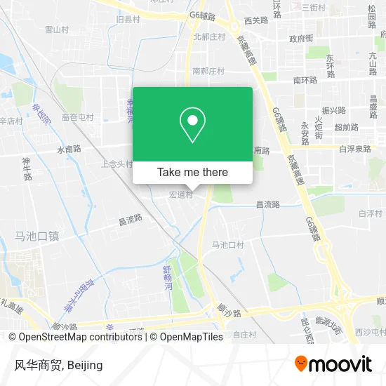 风华商贸 map