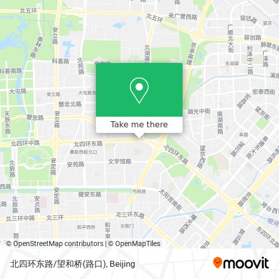 北四环东路/望和桥(路口) map