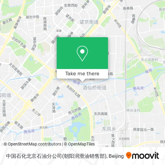 中国石化北京石油分公司(朝阳润滑油销售部) map
