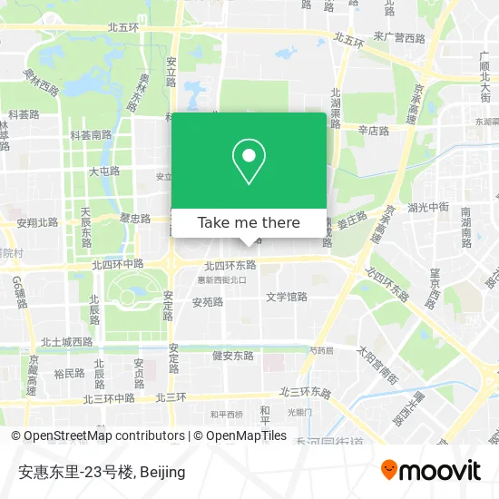 安惠东里-23号楼 map