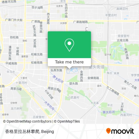香格里拉丛林攀爬 map