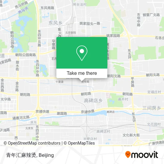 青年汇麻辣烫 map