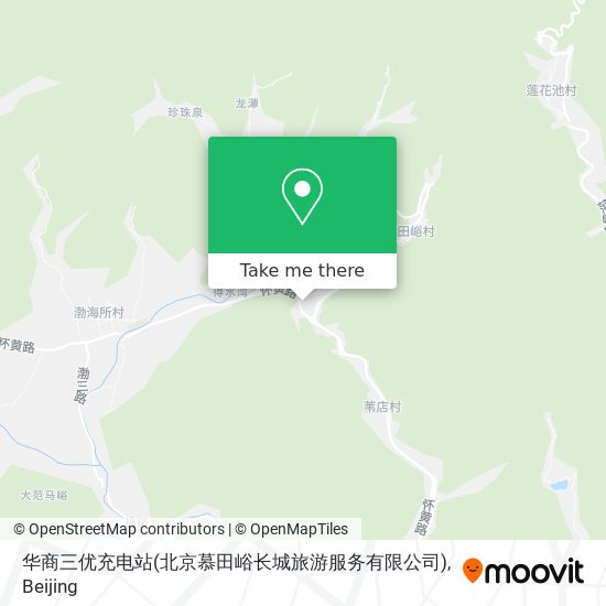 华商三优充电站(北京慕田峪长城旅游服务有限公司) map