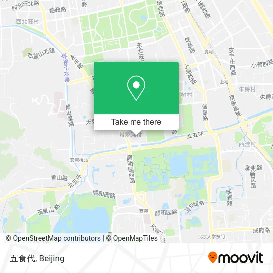 五食代 map