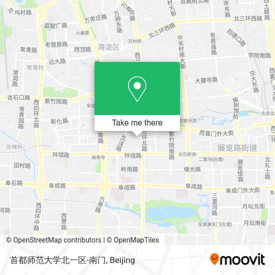 首都师范大学北一区-南门 map