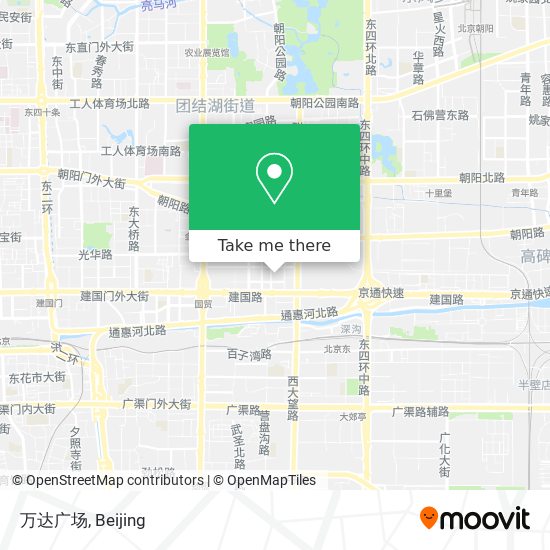 万达广场 map