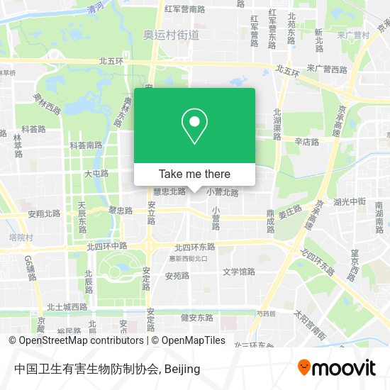 中国卫生有害生物防制协会 map