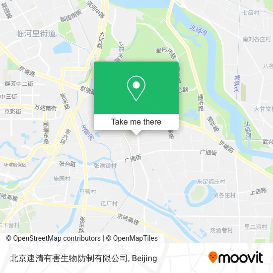 北京速清有害生物防制有限公司 map
